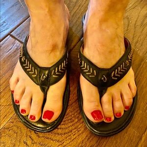 Leather OluKai Sandals